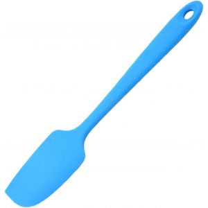 Kal-Spatule Cuisine,Spatule Flexible En Silicone Antiadhésif Ustensiles De Cuisine Pour La Cuisson Résistant À La Chaleur De Anti-Adhé Spatule À Pâtisserie Pour La Cuisson De Gâteaux Et De Crème(Bleu - Neuf