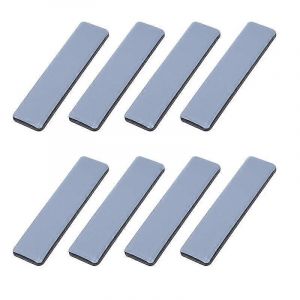 8pc 25mm X 100mm Curseurs De Meubles Auto-Adh&eacute;sifs Pour Protecteur De Sol - Neuf