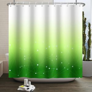 Rideau De Douche Ombr&eacute; Avec Crochet,Texture D&eacute;grad&eacute;e,Moderne,Abstrait,&Eacute;l&eacute;gant,Chic,Imperm&eacute;able.Yjy00705.W120Xh180Cm - Neuf