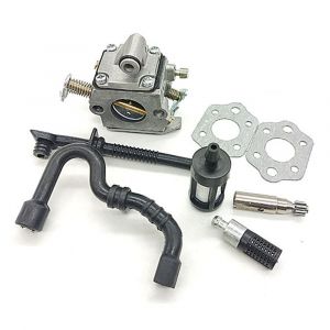 (F)Carburateur pour STIHL MS170 MS180 017 018, Carburateur pour STIHL MS170 MS180 017 018 Pièces de tronçonneuse Carburateur de tondeuse à gazon - Neuf