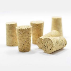 20pcs / Lot Bouchons En Bois Naturel Bouchon De Bouteille En Bois Bouchon De Bouteille De Vin Type Bouchons Bouchon De Bougie De Bouteille De Bi&egrave;re Bouchons - Neuf