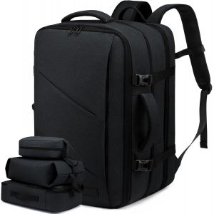 LOVEVOOK - SAC A DOS DE VOYAGE - CABINE AVION - 40L - IMPERMEABLE - MIXTE - NOIR - Neuf