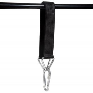 Sangle De Sac De Frappe De Boxe Sangle De Sac Robuste Noir Sangle De Suspension Avec Mousqueton &Agrave; Vis Pour Sac De Boxe - Neuf