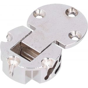 Charni&egrave;re &agrave; Rabat &agrave; 90 Degr&eacute;s, Mini Charni&egrave;re de Table Pliable en Alliage de Zinc, Charni&egrave;re Invisible pour Porte Armoire Table Pliantes - Neuf