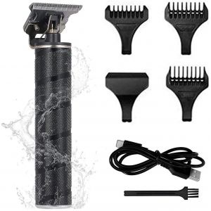 Tondeuse &Agrave; Cheveux &Eacute;lectrique Pour Homme Avec T&eacute;moin Lumineux Led (Bronze), Noir - Neuf