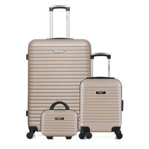 Lot de 3 - Valises grand format, cabine XXS et vanity BRAZILIA - Neuf