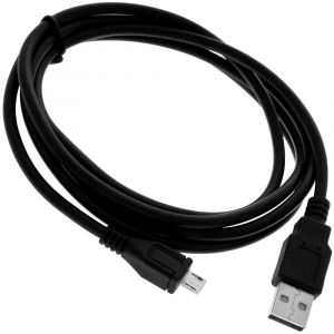 Cable Universel USB vers Micro-USB pour Smartphone - Noir - Neuf