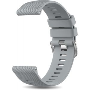 18mm 20mm 22mm Bracelet De Montre En Silicone, Souple Bracelet De Replacement En D&eacute;gagement Rapide Avec Boucle En M&ecirc;me Couleur Homme Femme - Neuf