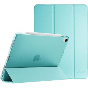 KALANKA-Coque pour iPad Air 11 Pouces (M3) 2025/(M2) 2024, Air 5&egrave;me 2022/4&egrave;me 2020 10.9 Pouces, &Eacute;tui de Protection Anti-Chute, Rabat Magn&eacute;tique Stable -Turquoise - Neuf