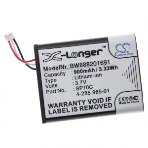 Batterie Vhbw Compatible Avec Les Consoles De Jeux Sony Psp E1008, E1004, E1002, E1000, E1003 (900 Mah, 3,7 V, Li-Ion) - Neuf