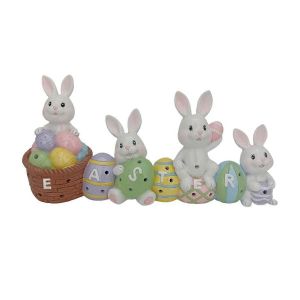 Décorations de lapin de lapin de Pâques pour chambre mignonne - Neuf