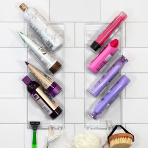 Panier de Douche (Lot de 2) - Antirouille, Sans Per&ccedil;age, Sans Ventouses - Range et Organise Shampoing, Apr&egrave;s-shampoing et Plus - &Eacute;tag&egrave;re de Rangement Salle de Bain - Neuf