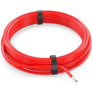 C&acirc;ble unipolaire 2,5 mm&sup2; FLRY-B Fil &Eacute;lectrique en anneau: 10m,rouge - Neuf