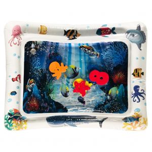 HJLIAN Coussin gonflable pour bebe, coussin d'eau, tapis de vie marine, 60 x 50 cm (type C) - Neuf