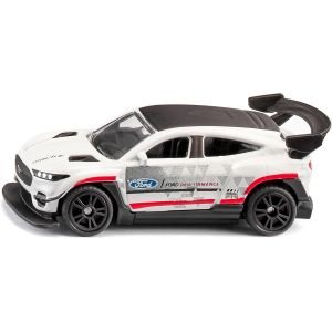 KAJGL-1566,Ford Mustang Mach-E 1400,Voiture Jouet,M&eacute;tal/Plastique,Blanc,Roues Caoutchout&eacute;es,Jantes Sportives - Neuf