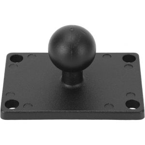 MEVRONISSHOP-Support de Base AMPS, Base de Montage &agrave; Bille de 1 Pouce, Base &agrave; Bille Universelle en Alliage D'aluminium et Plaque Carr&eacute;e AMPS avec Trou AMPS pour Supports, Bras &agrave; Double - Neuf