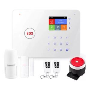 Kit système d'alarme de sécurité GSM + Wi-Fi à numérotation automatique - Neuf