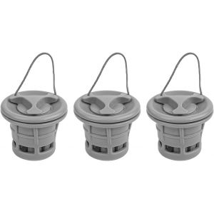 Letnerny-Lot De 3 Valves D'air Pour Bateau Gonflable, Valve De Sécurité Pour Tente D'air Pour Bateau À Rames, Valve De Remplacement Pour Tente Gonflable Avec Filtre Pour Kayaks De Bateau - Neuf