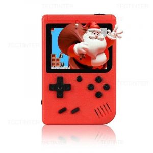 Ore-Mini Joueur De Jeu De Poche Rétro Game Boy Portable 8-Bit 3.0 Pouces Lcd Console De Jeu Vidéo Jeux 500 Intégrés Pour Enfants Cadeau--Red2 - Neuf