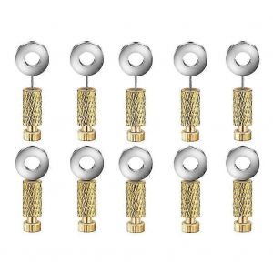 10 Pcs Cuir Suture Positionnement Aiguille Diy Outil Suture Position Fixe Aiguille En Cuir Suture Fixe - Neuf