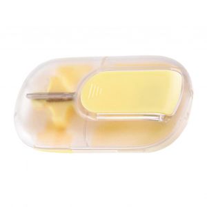 Broyeurs De Pilules Pour Les Personnes &Acirc;g&eacute;es, Portable Bo&icirc;te De M&eacute;dicaments Et De La Pilule De Broyeur Et De La Coupe, R&eacute;utilisable, Comprim&eacute; Jaune De Stockage - Neuf