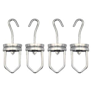 4pcs Peinture Crochets Rotatifs Pivotants Crochet Rotatif Haute Température - Neuf