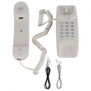 KX TS970 T&eacute;l&eacute;phone suspendu anglais filaire disponible pour le Royaume-Uni (ligne t&eacute;l&eacute;phonique britannique avec couleur al&eacute;atoire) Blanc - Neuf