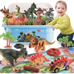 Sansh-Jouet Dinosaure Pour Enfants 3-8 Ans - Figurine Cadeau Pour Garçon Et Fille - Jeu Éducatif - Neuf