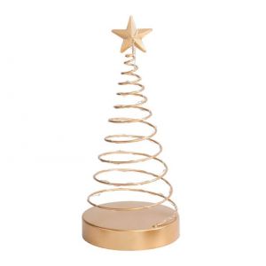Table En M&eacute;tal Pour L'Arbre De No&euml;l De La Lampe Spirale En Fer Forg&eacute;, Des Ornements Stand - Neuf