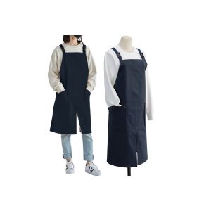 Tablier &Agrave; Bavette Imperm&eacute;able Avec Poches Pour La Cuisine, Le Jardinage Et La Restauration - Neuf