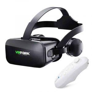 Lunettes De Réalité Virtuelle 3d 4k,Boîte Stéréo Vr,Casque Google Cardboard,Pour Téléphone Ios Android Max 6.7 Pouces,À Bascule - Type J20 Add B01 Gamepad - Neuf