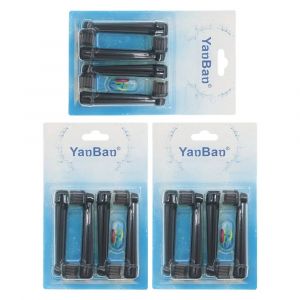 12 Pièces Pour Brosse À Dents Électrique Oral-B Advance Power/Pro Health/Triumph/3d Excel/Vitalité Précision Têtes De Brosse Au Charbon De Bambou.12 Pcs. - Neuf