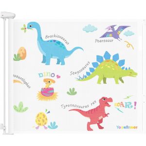 Barri&egrave;re De S&eacute;curit&eacute; R&eacute;tractable Pour B&eacute;b&eacute;,0-140cm Barriere Retractable Enfant Et Chiens,Barriere De Securite Enroulable Pour Escaliers,Couloirs,Int&eacute;rieurs Et Ext&eacute;rieurs.[U52] - Neuf