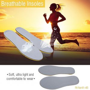 Semelles Orthopediques Unisexes Respirantes Et Anti-Transpiration Pour Le Sport (41-45) - Neuf