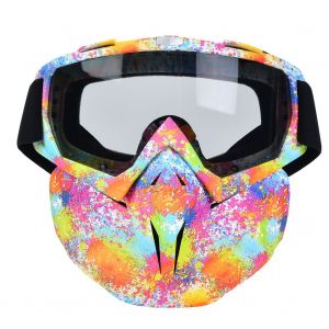 Lunettes De Protection Anti-Buee Et Anti-Vent Pour Cyclisme En Plein Air, Masque De Securite, Lunettes De Protection Des Yeux, Gris - Neuf