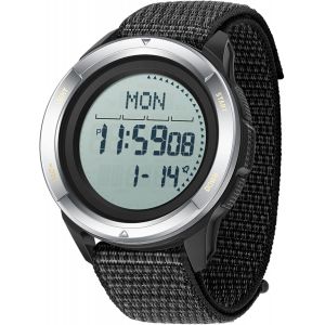 Montre De Sport Militaire Num&eacute;rique Pour Homme-&Eacute;tanche Jusqu'&agrave; 5 Atm-Montre De Fitness Avec Boussole,M&eacute;tronome,Calories,Chronom&egrave;tre,Compteur De Pas,Montre De Course &Agrave; Pied.[J553] - Neuf