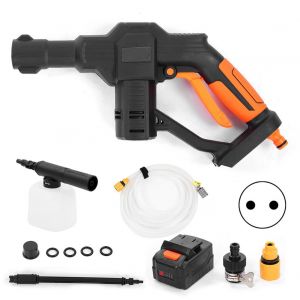 Nettoyeur haute pression sans fil 12 V, auto-amorcant, outil de nettoyage pour la maison et la voiture, prise UE 110 V/240 V - Neuf
