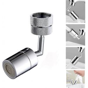 Nouveau produit,Aérateur de pulvérisation de robinet d'évier,Robinet universel pivotant à 720 degrés,Deux modes de débit d'eau - Neuf