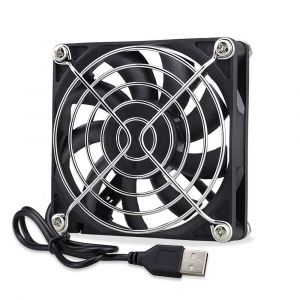 BUBY-Ventilateur 80 Mm 80 X 15 Mm Pour Ordinateur 80 Mm Usb 8 Cm Ventilateur Pc 2500 Tr/Min Ventilateur De Refroidissement Sans Balais 8015 Dc Pour Routeur Tv Box Projecteur Console De Jeu - Neuf