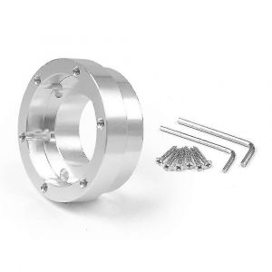 Pour Logitech G29 G920 G923 13/14 Pouces Plaque D'adaptation De Volant De Course 70mm-Argent - Neuf
