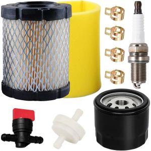 ChenQuanSarl-796032 591583 Filtre À Air Type Court 798911 Préfiltre Pour Briggs Stratton 5429K 21B807 21B902 9.0-12.5 Remplace Les Moteurs Tondeuses Autoportées Pour Tracteurs 492932S Filtre À Huile - Neuf