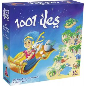 Chenquansarl-1001 &Icirc;les Jeu Made In France - Jeu De Soci&eacute;t&eacute; Familiale - Jeu De Soci&eacute;t&eacute; Facile &Agrave; Expliquer - Neuf