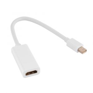 XCSOURCE Mini Displayport Display Port DP Male to HDMI Female Cable Adapter Thunderbolt Compatible FULL HD 1080P for Apple MacBook Pro/Air iMac AC1019 - Neuf