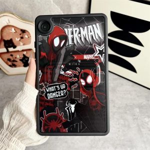Pour Samsung Galaxy Tab S6 A7 Lite A8 A9 Plus S9 11 Pouces Dessin Animé Spider Man Iron Man Enfants Support Étui De Protection Souple Pour Tablette S9 Fe 10.9 Inch-Violet - Neuf