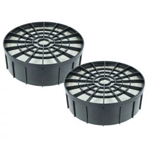 vhbw 2x filtre remplacement pour K&auml;rcher 2.889-293.0 pour aspirateur - filtre HEPA noir - Neuf