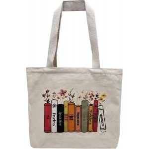 ERSHI-Sac Tissu, Tote Bag, Sac Toile, Sacs de Courses et Cabas, Sac en Toile de Jute, Sac Fourre Tout,Sac courses, Sac Jute Extra [3 - Neuf