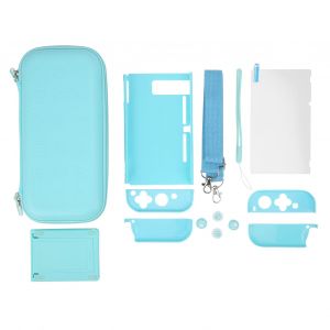 Protection D'ecran Pour Console De Jeu, Etui De Protection, Sac De Rangement, Accessoires Pour Nintendo, Bleu - Neuf