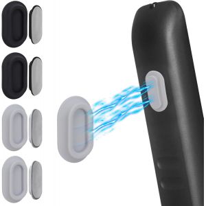 CHECARZHN--NO1-4 Pièces Porte Telecommande Mural, Support Magnétique Pour Télécommande, No Drilling Required Support De Télécommande Support Telecommande Mural Pour Télévision, Ventilateur, Climatisa - Neuf