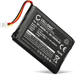 Batterie GPS Compatible avec Garmin Camper 770 LMT-D,N&uuml;vi 42,N&uuml;vi 2689 (750mAh,3.7V) Batterie de Remplacement 361-00056-05 361-00056-11 - Neuf