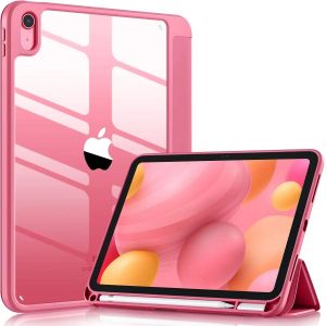 Housse universelle tablette tactile,Avec iPad (A16) &Eacute;tui 11e g&eacute;n&eacute;ration 11 pouces 2025, pour iPad 10e g&eacute;n&eacute;ration &Eacute;tui 10,rose - Neuf